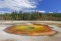 Architecture hot spring upper geyser basin yellowstone national park wyoming